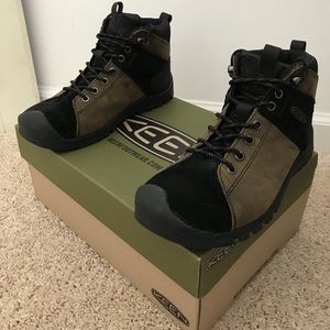 Keen Citizen Mid Waterproof Leather Hiking Boots